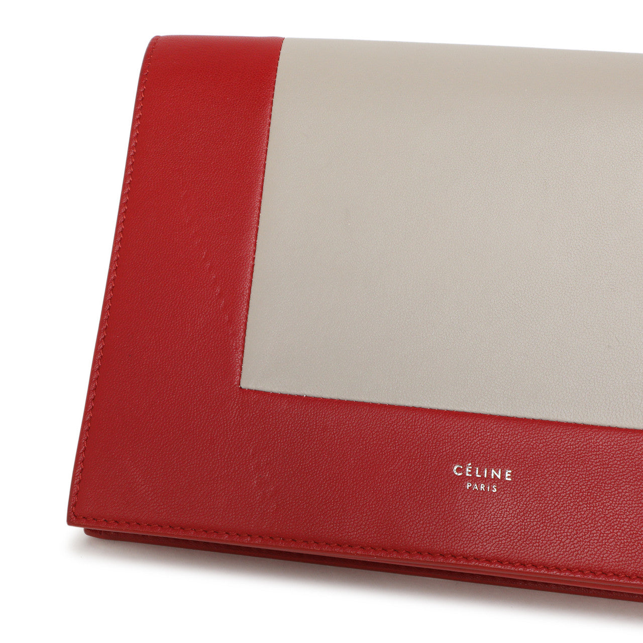 Exclusive Celine Lambskin Frame Evening Chain Clutch — Alternate View 13