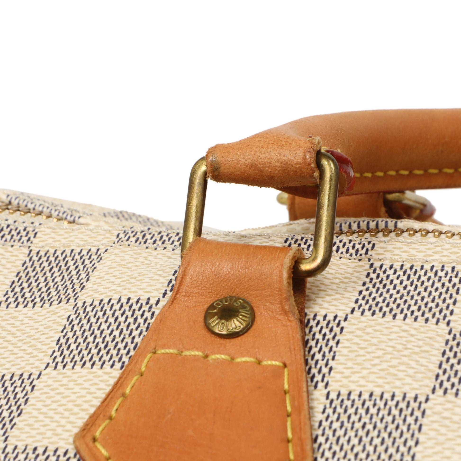 Exclusive Louis Vuitton Damier Azur Speedy 35 — Alternate View 12