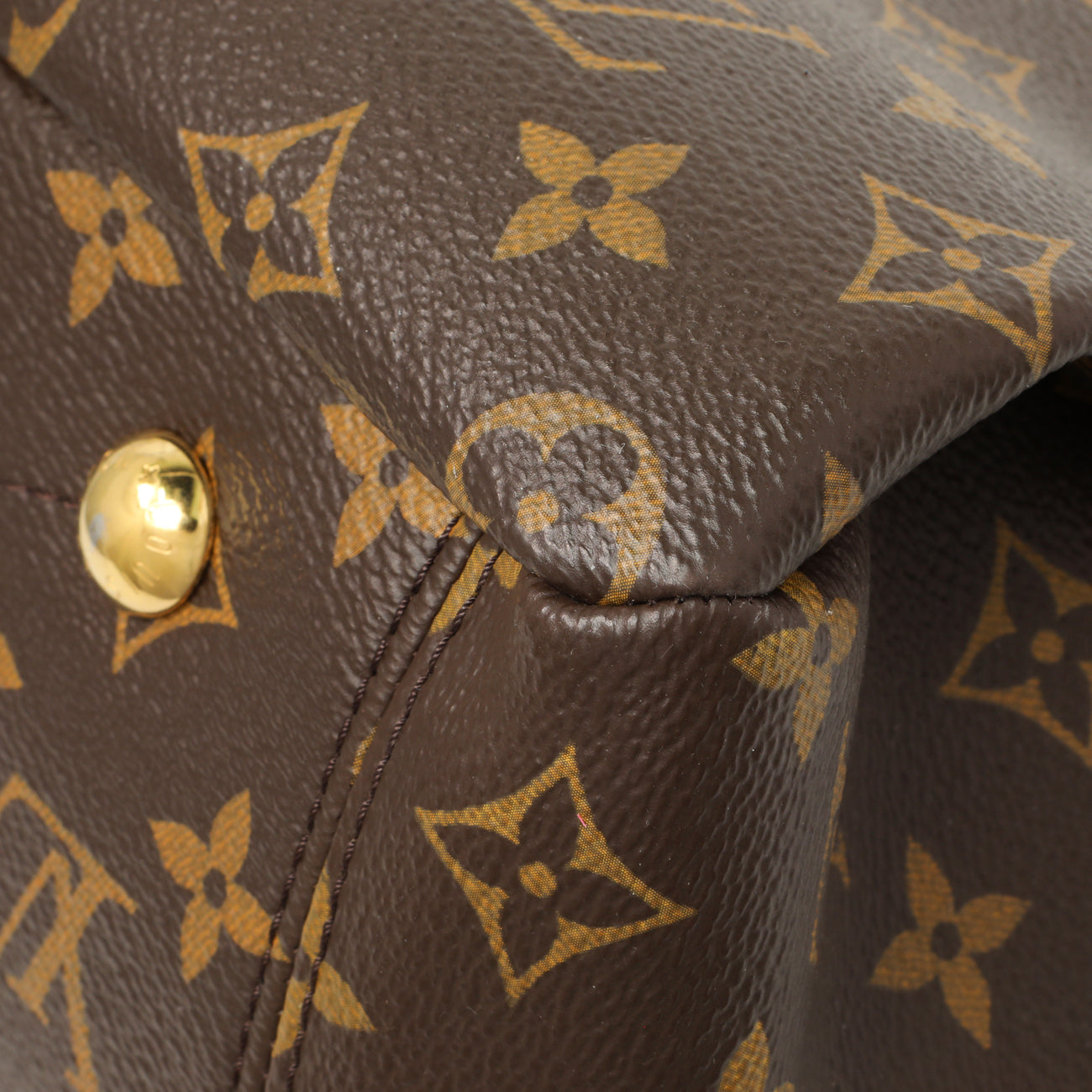 Exclusive Louis Vuitton Cherry Monogram Pallas — Detail View
