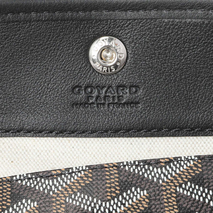 Exclusive Goyard Black Goyardine Reversible Mini Anjou — Alternate View 10