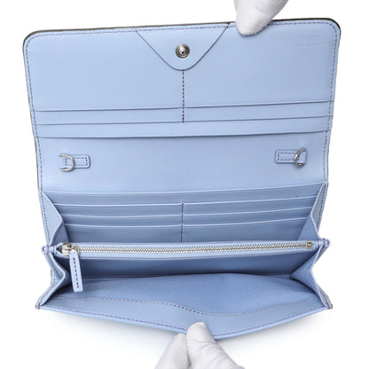 Exclusive Fendi Vitello Liberty Studded Continental Wallet on Chain — Lifestyle View