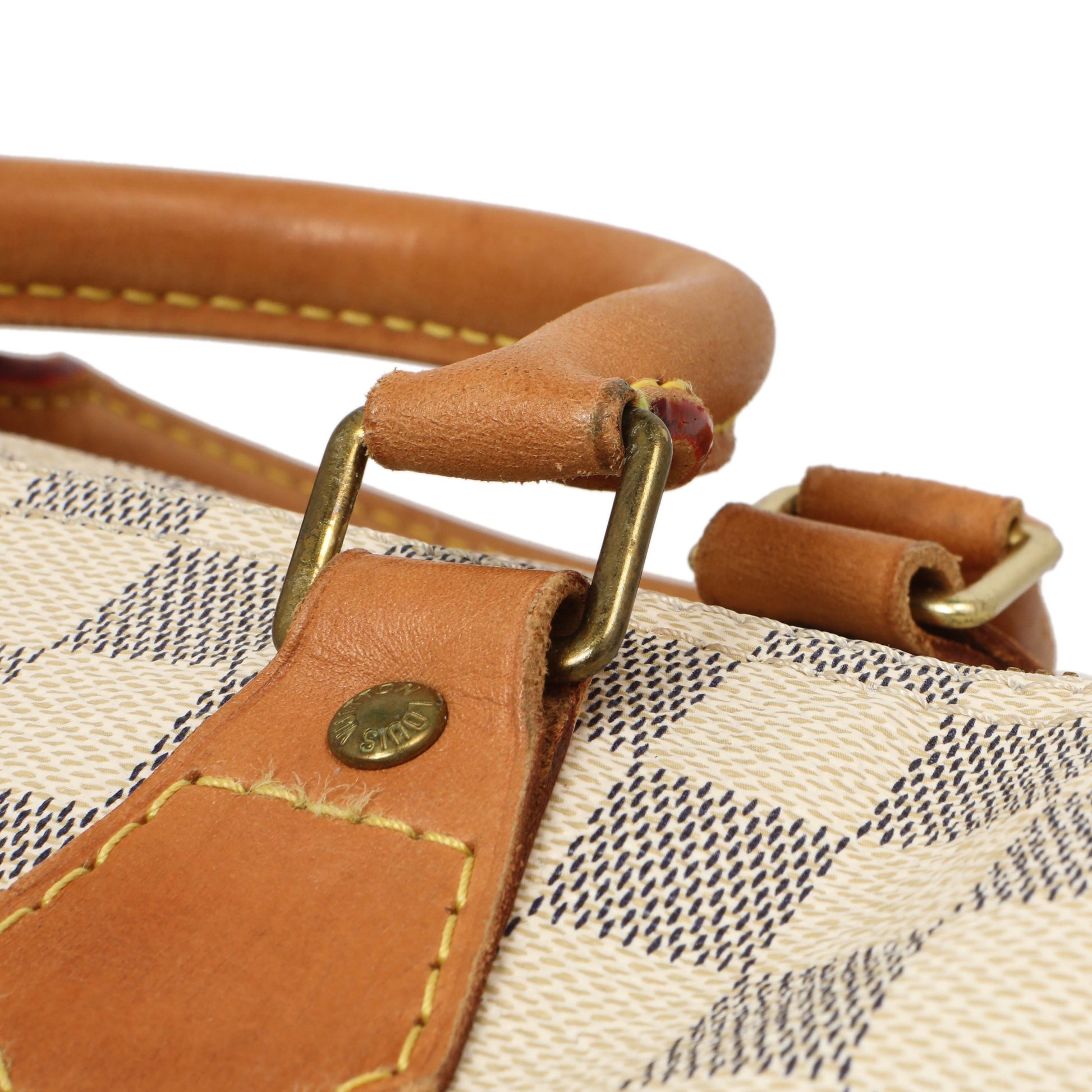 Exclusive Louis Vuitton Damier Azur Speedy 35 — Alternate View 13
