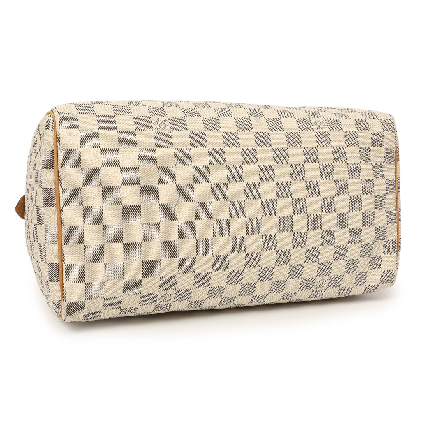 Exclusive Louis Vuitton Damier Azur Speedy 35 — Back View