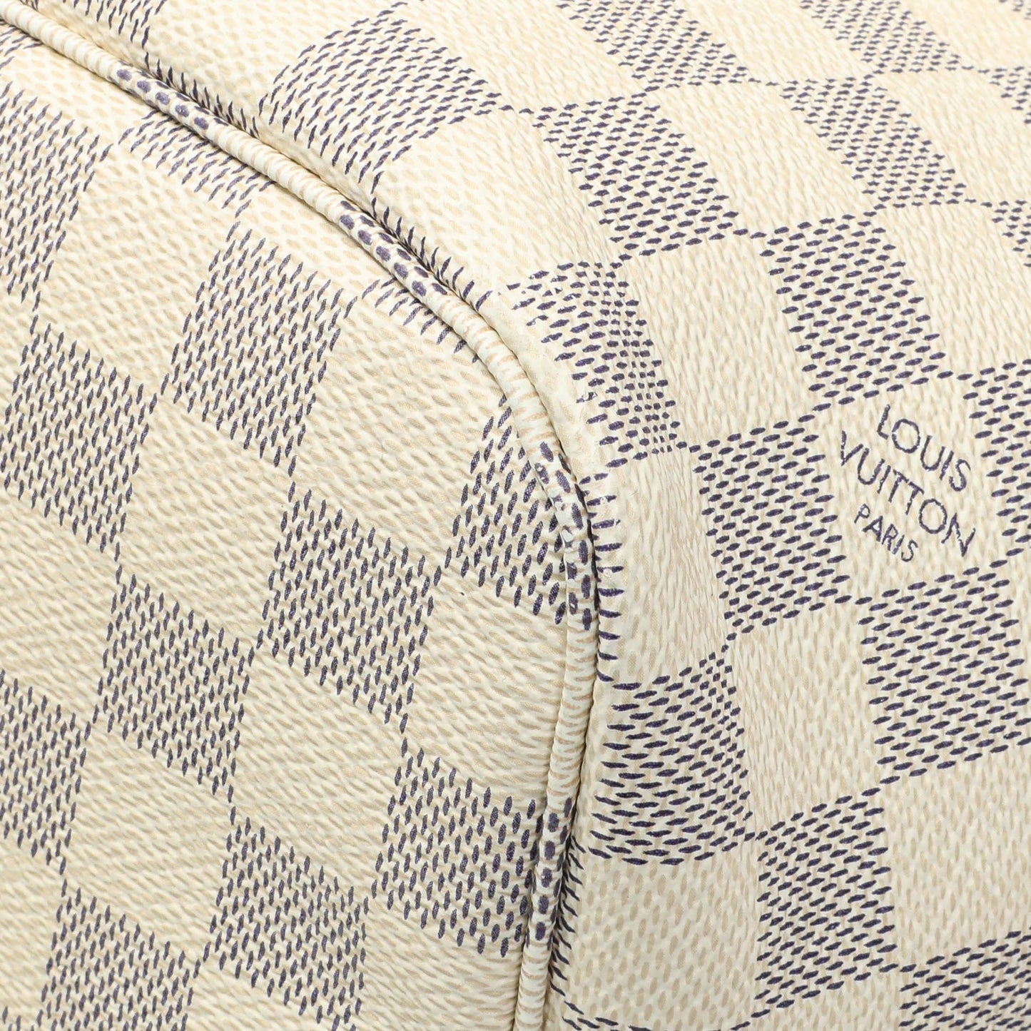 Exclusive Louis Vuitton Damier Azur Neverfull MM — Alternate View 7