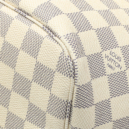 Exclusive Louis Vuitton Damier Azur Neverfull MM — Alternate View 7