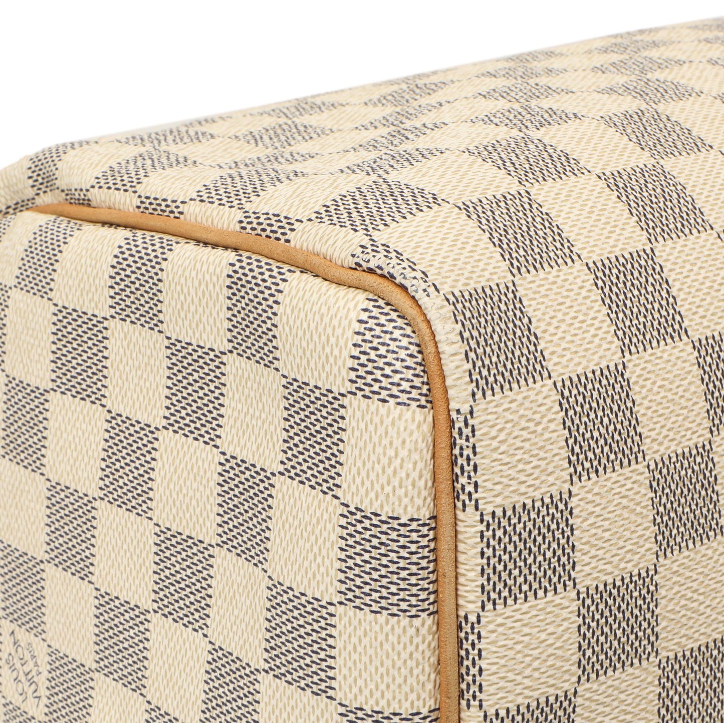 Exclusive Louis Vuitton Damier Azur Speedy 35 — Top View