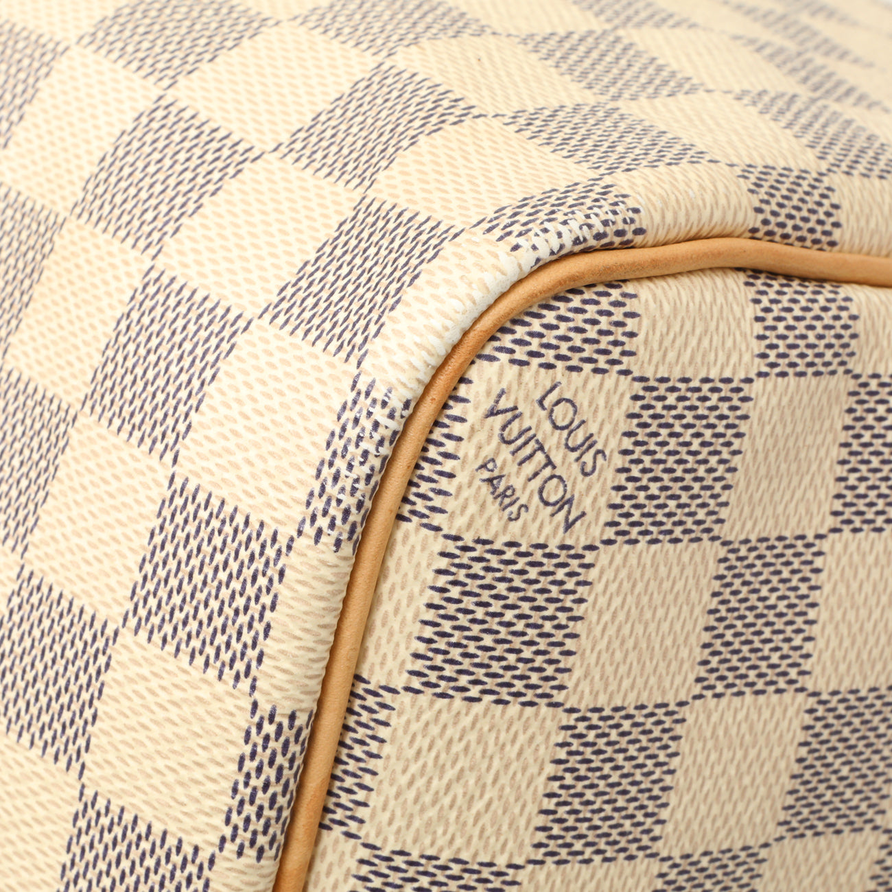 Exclusive Louis Vuitton Damier Azur Keepall Bandouliere 45 — Alternate View 7