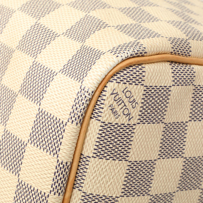 Exclusive Louis Vuitton Damier Azur Keepall Bandouliere 45 — Alternate View 7