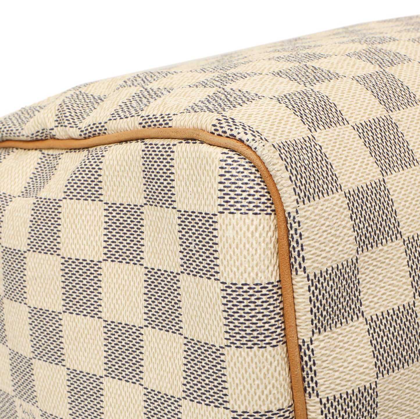 Exclusive Louis Vuitton Damier Azur Speedy 35 — Lifestyle View