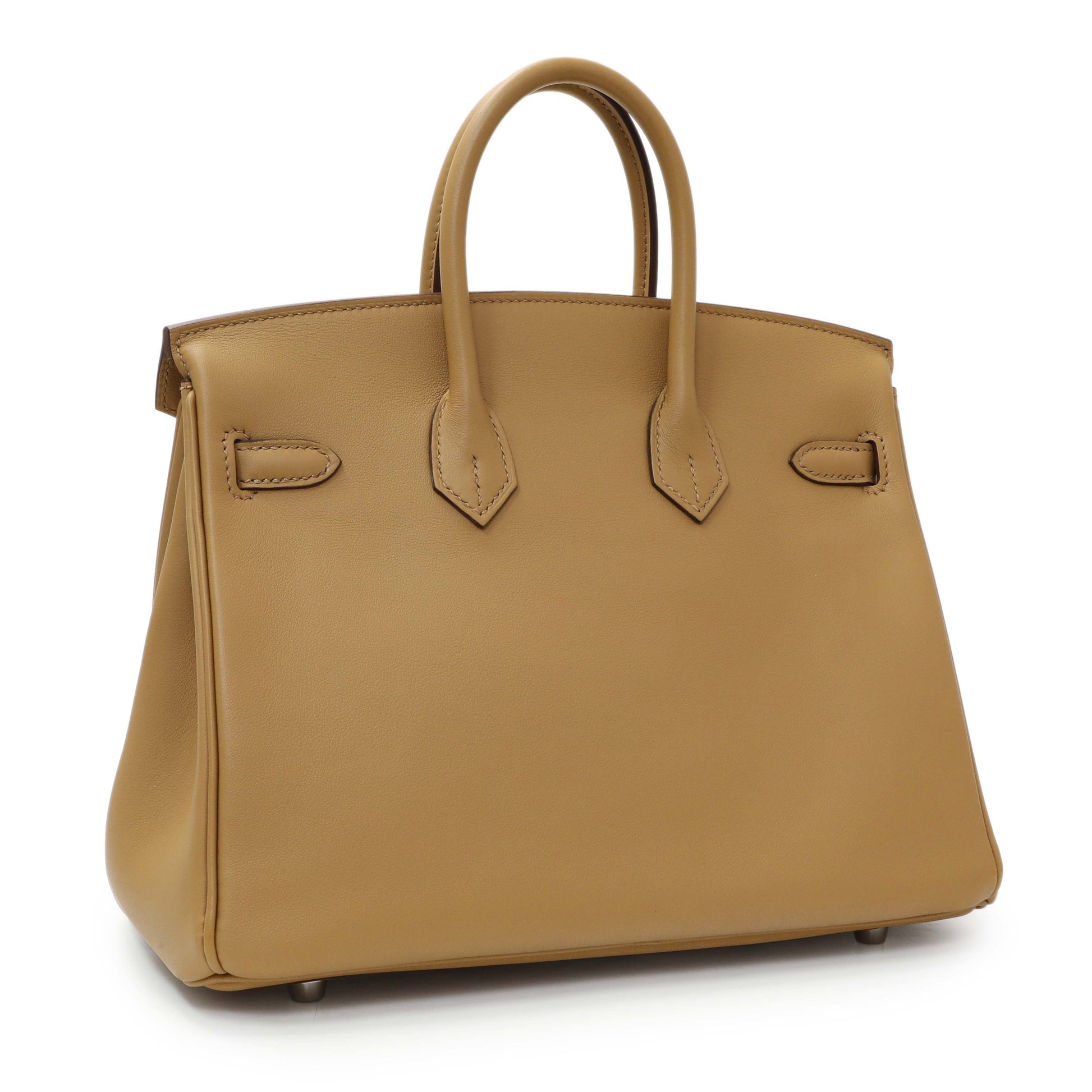 Exclusive Hermes Biscuit Swift In And Out Birkin 25 — Side View