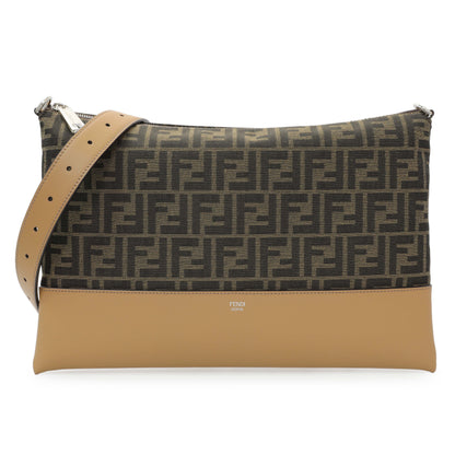 Exclusive Fendi Jacquard FF 1974 After Shoulder Bag — Front View