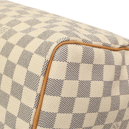 Exclusive Louis Vuitton Damier Azur Speedy 35 — Alternate View 7
