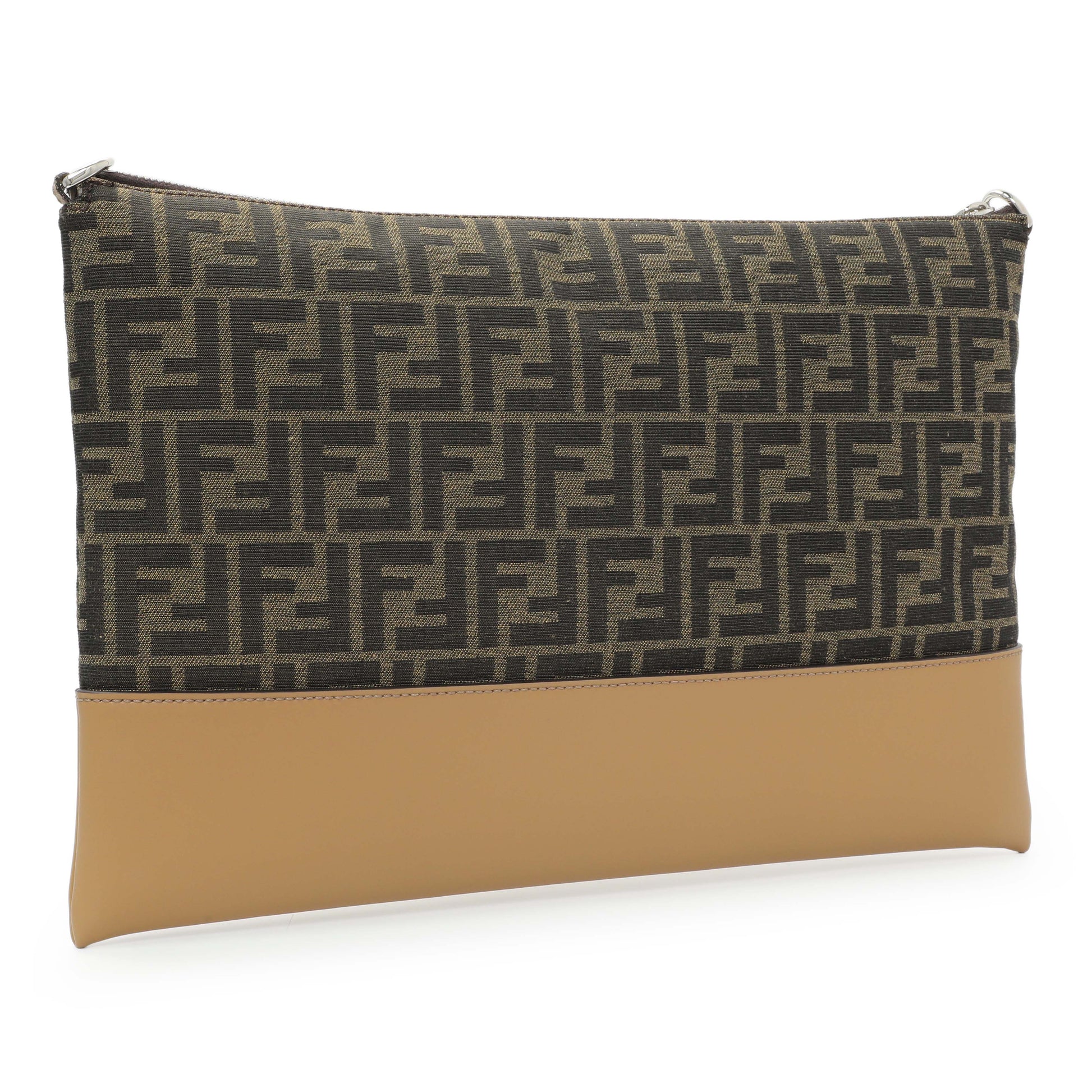 Exclusive Fendi Jacquard FF 1974 After Shoulder Bag — Side View