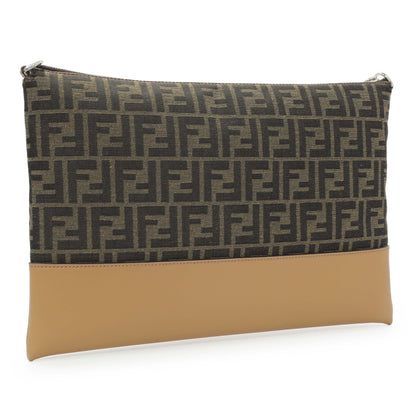 Exclusive Fendi Jacquard FF 1974 After Shoulder Bag — Side View