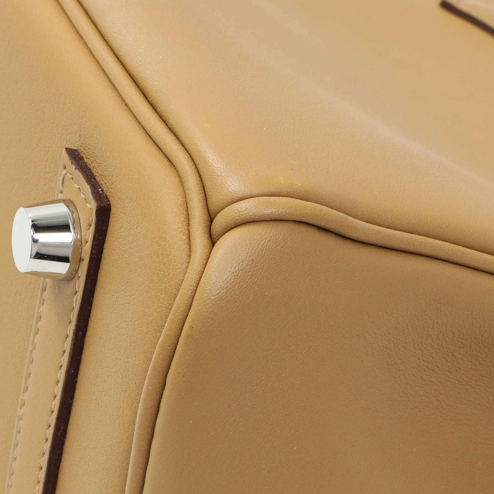 Exclusive Hermes Biscuit Swift In And Out Birkin 25 — Alternate View 7
