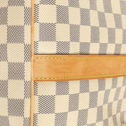 Exclusive Louis Vuitton Damier Azur Keepall Bandouliere 45 — Alternate View 10