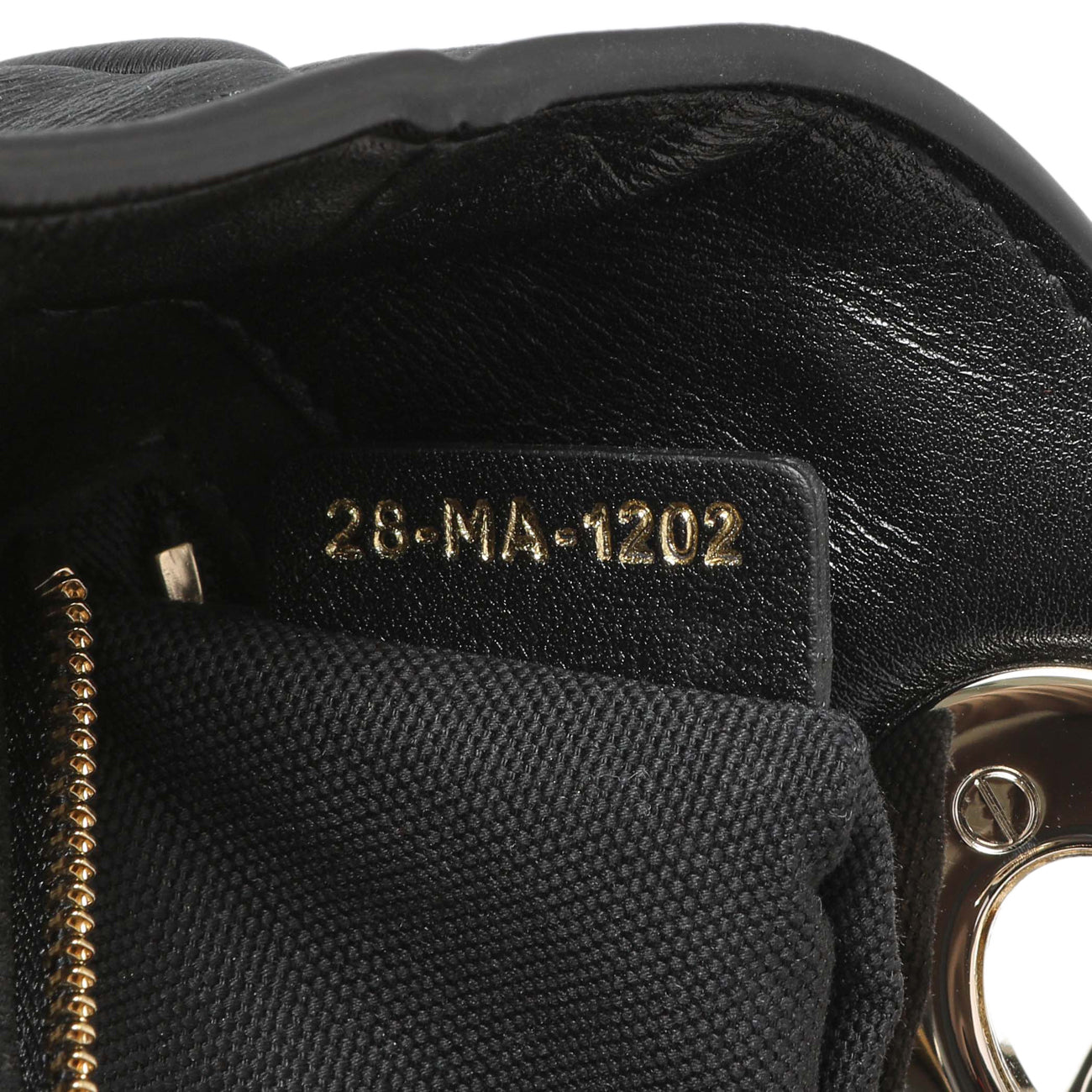 Exclusive Christian Dior Black Calfskin Cannage Medium The Lady 95.22 — Lifestyle View