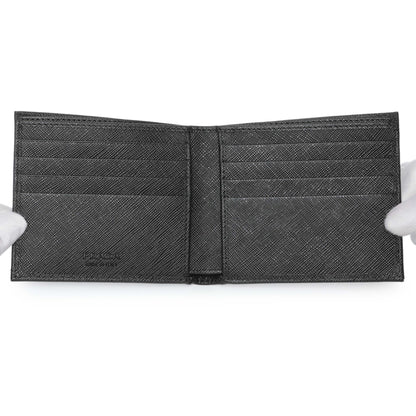Exclusive Prada Saffiano Bifold Wallet — Top View