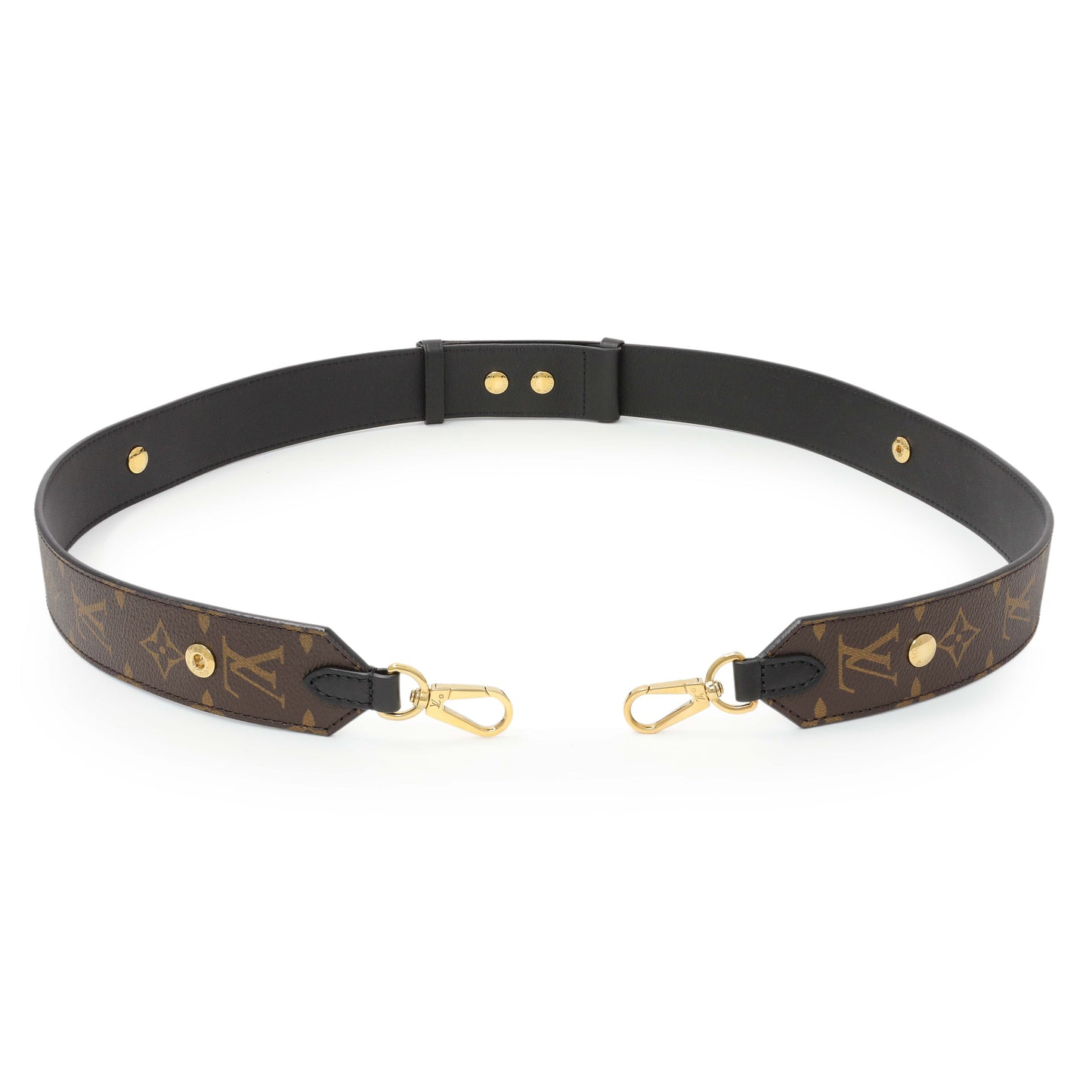 Exclusive Louis Vuitton Monogram Adjustable Bandouliere Shoulder Strap — Front View