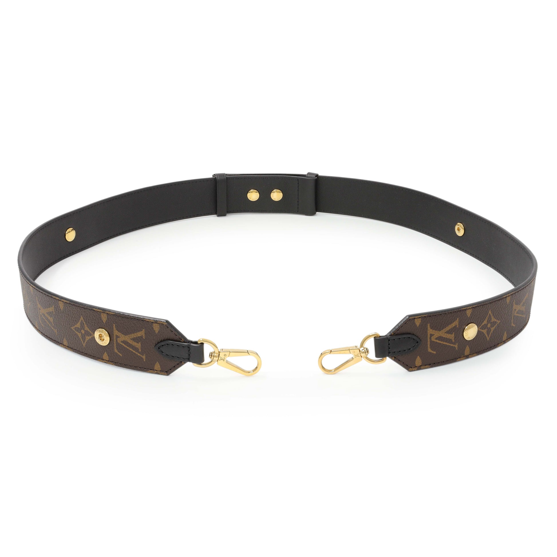 Exclusive Louis Vuitton Monogram Adjustable Bandouliere Shoulder Strap — Front View