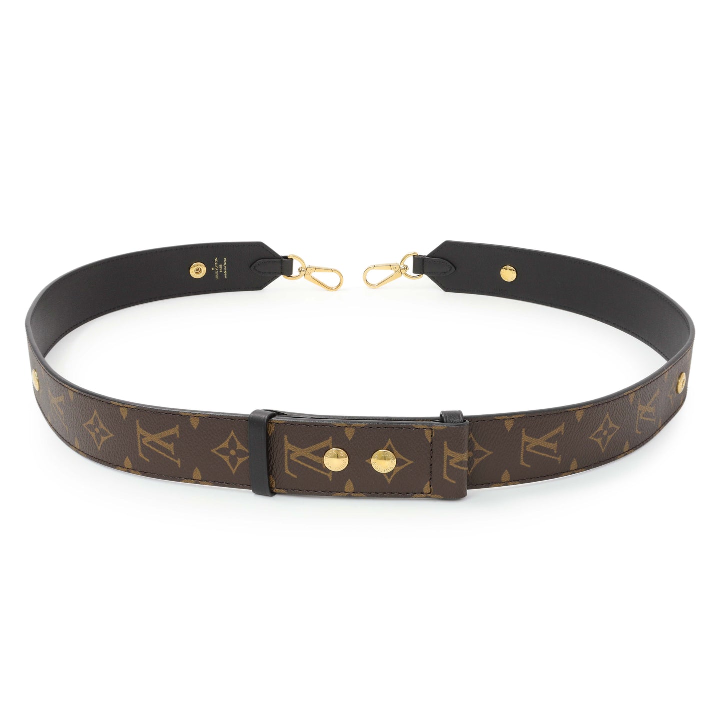 Exclusive Louis Vuitton Monogram Adjustable Bandouliere Shoulder Strap — Side View
