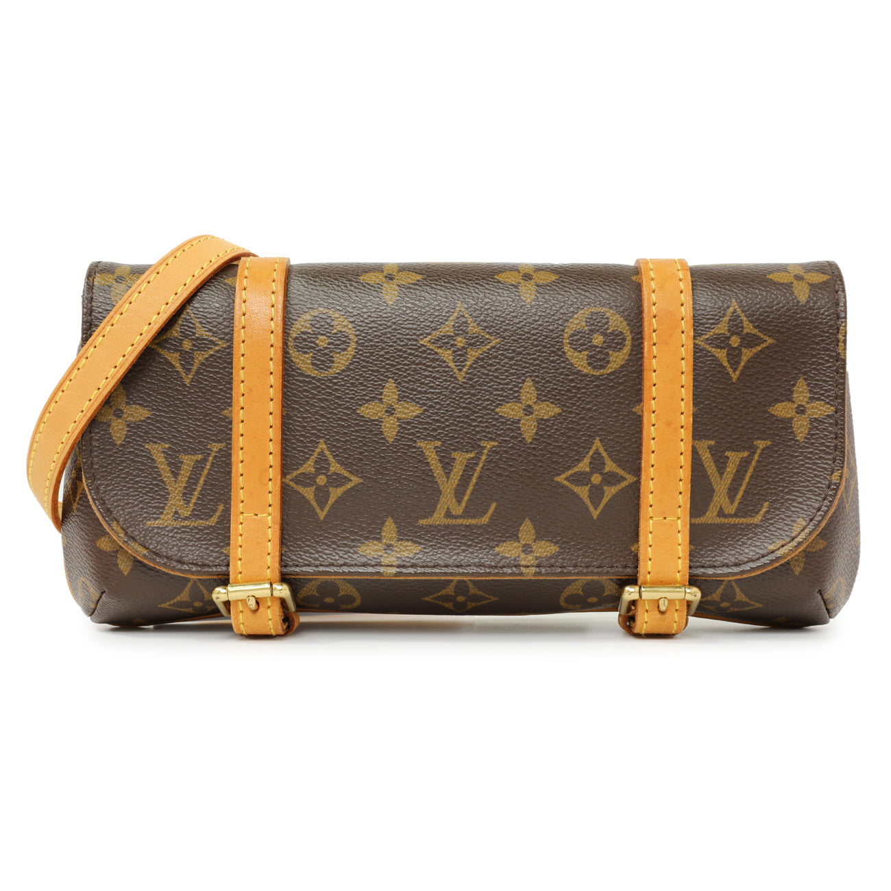 Exclusive Louis Vuitton Monogram Pochette Marelle PM — Front View