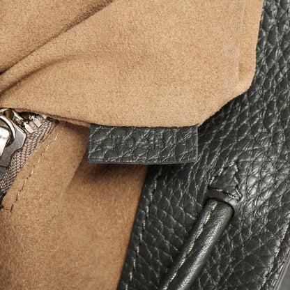 Exclusive Louis Vuitton Anthracite Taurillon Arsene Backpack — Lifestyle View