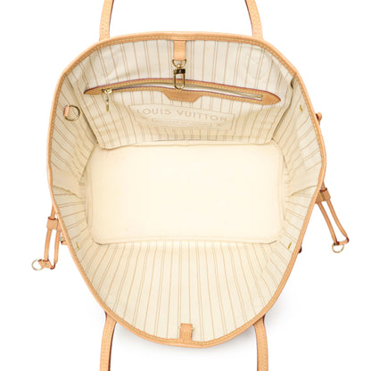 Exclusive Louis Vuitton Damier Azur Neverfull MM — Alternate View 8