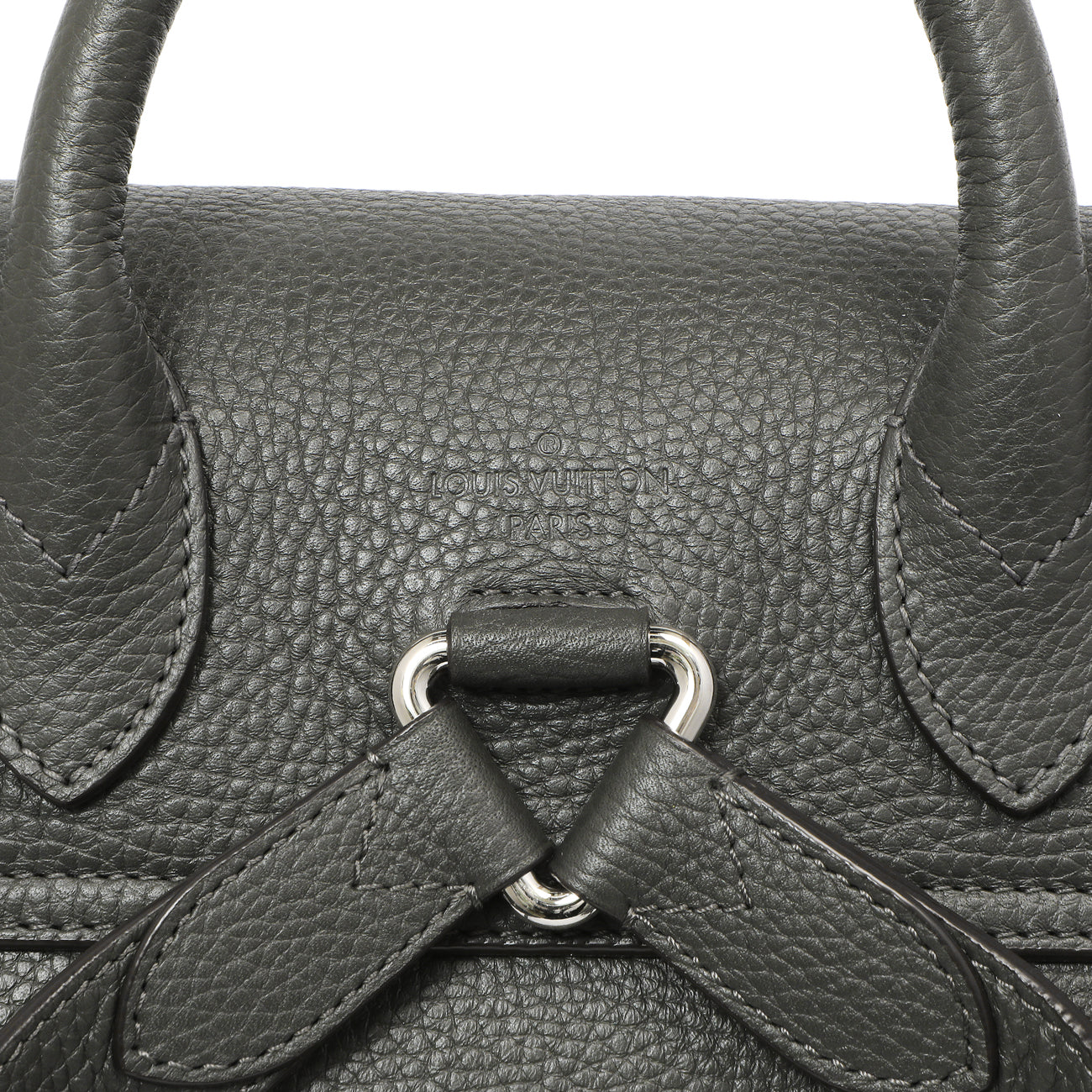 Exclusive Louis Vuitton Anthracite Taurillon Arsene Backpack — Alternate View 7