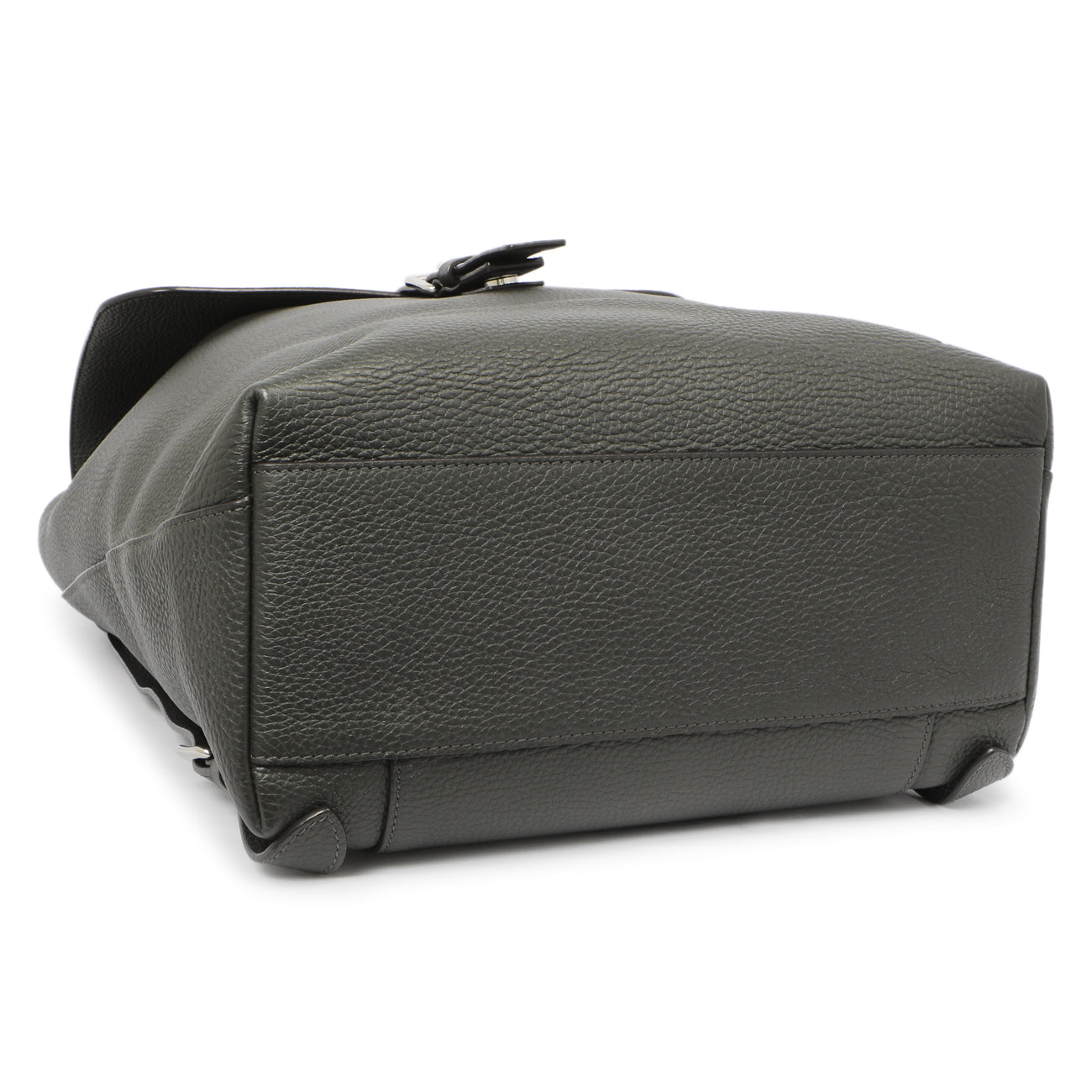 Exclusive Louis Vuitton Anthracite Taurillon Arsene Backpack — Back View