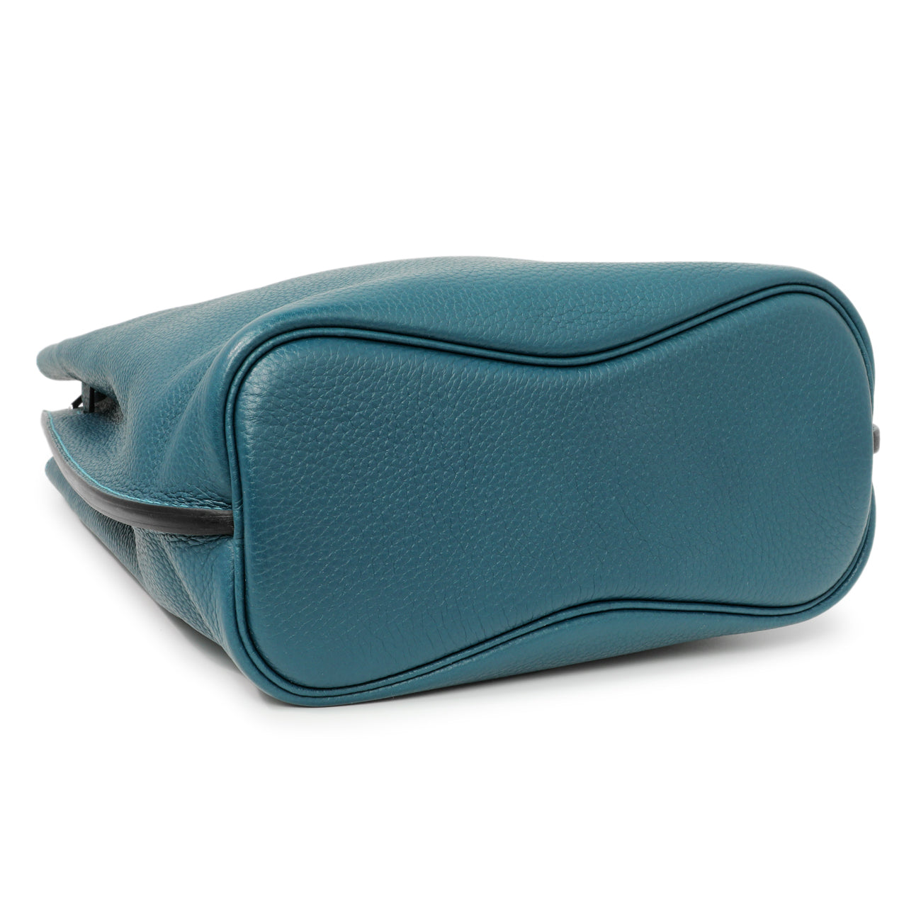 Exclusive Hermes Bleu Izmir Turquoise Togo Verso So Kelly 22 — Back View