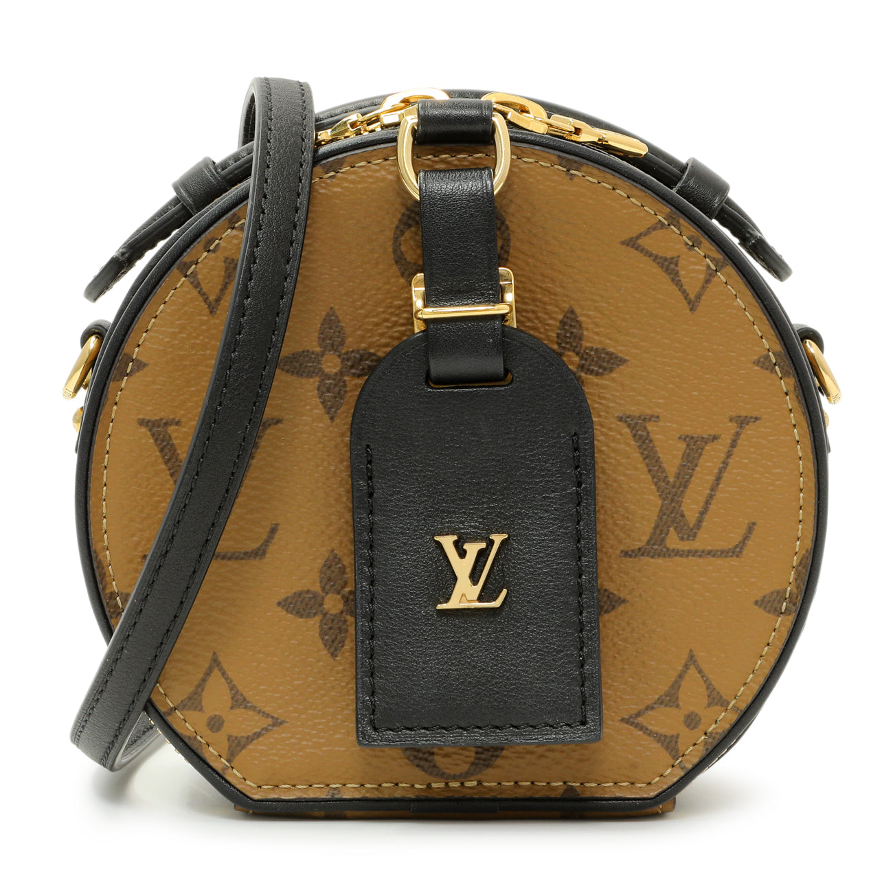 Exclusive Louis Vuitton Reverse Monogram Mini Boite Chapeau — Front View