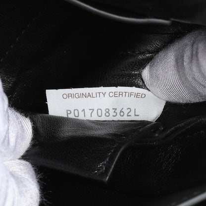 Exclusive Bottega Veneta Black The Mount Small Leather Shoulder Bag — Lifestyle View