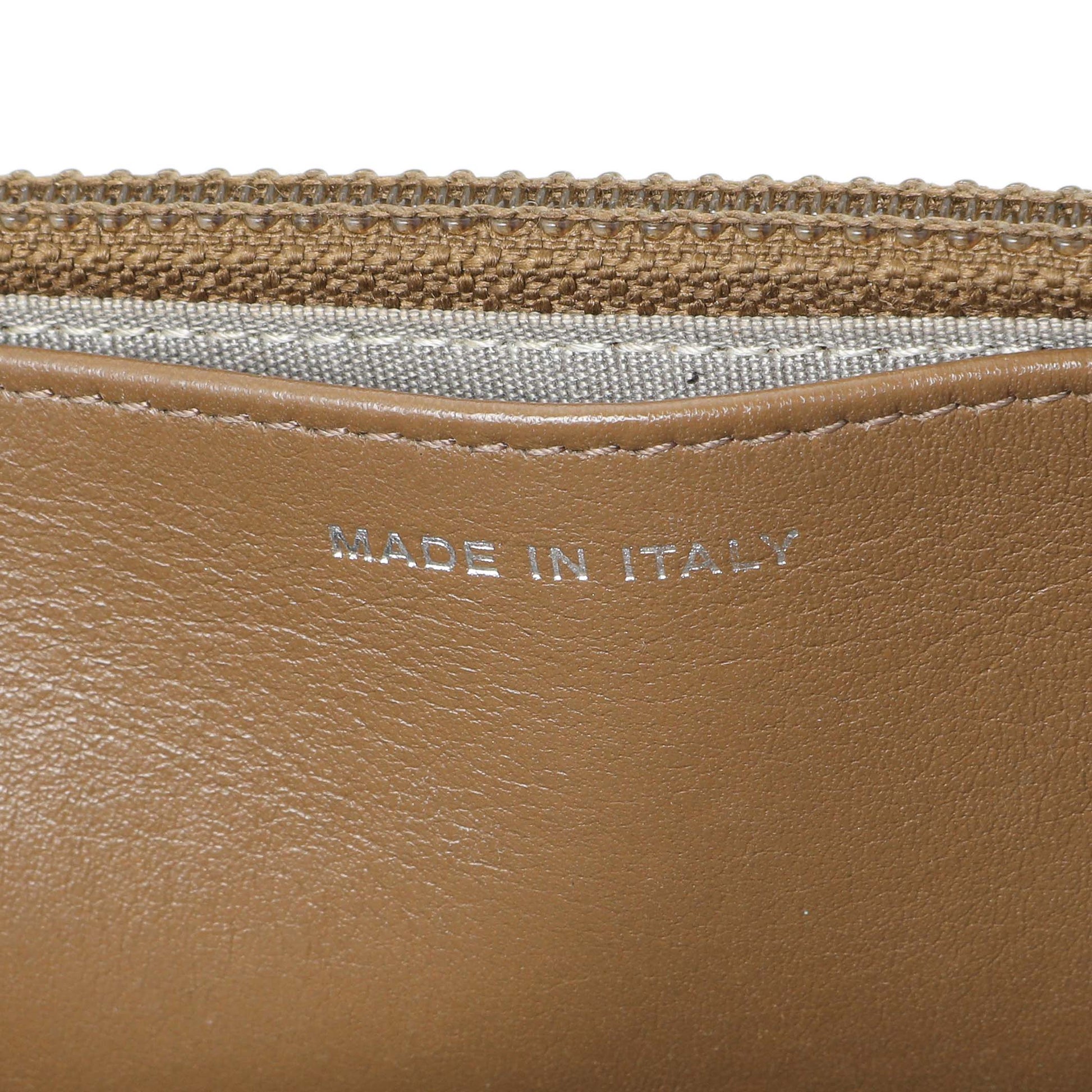 Exclusive Chanel Brown Caviar Timeless CC Wallet on Chain WOC — Alternate View 11