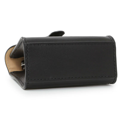 Exclusive Delvaux Black Calfskin Brillant Bag Charms — Back View