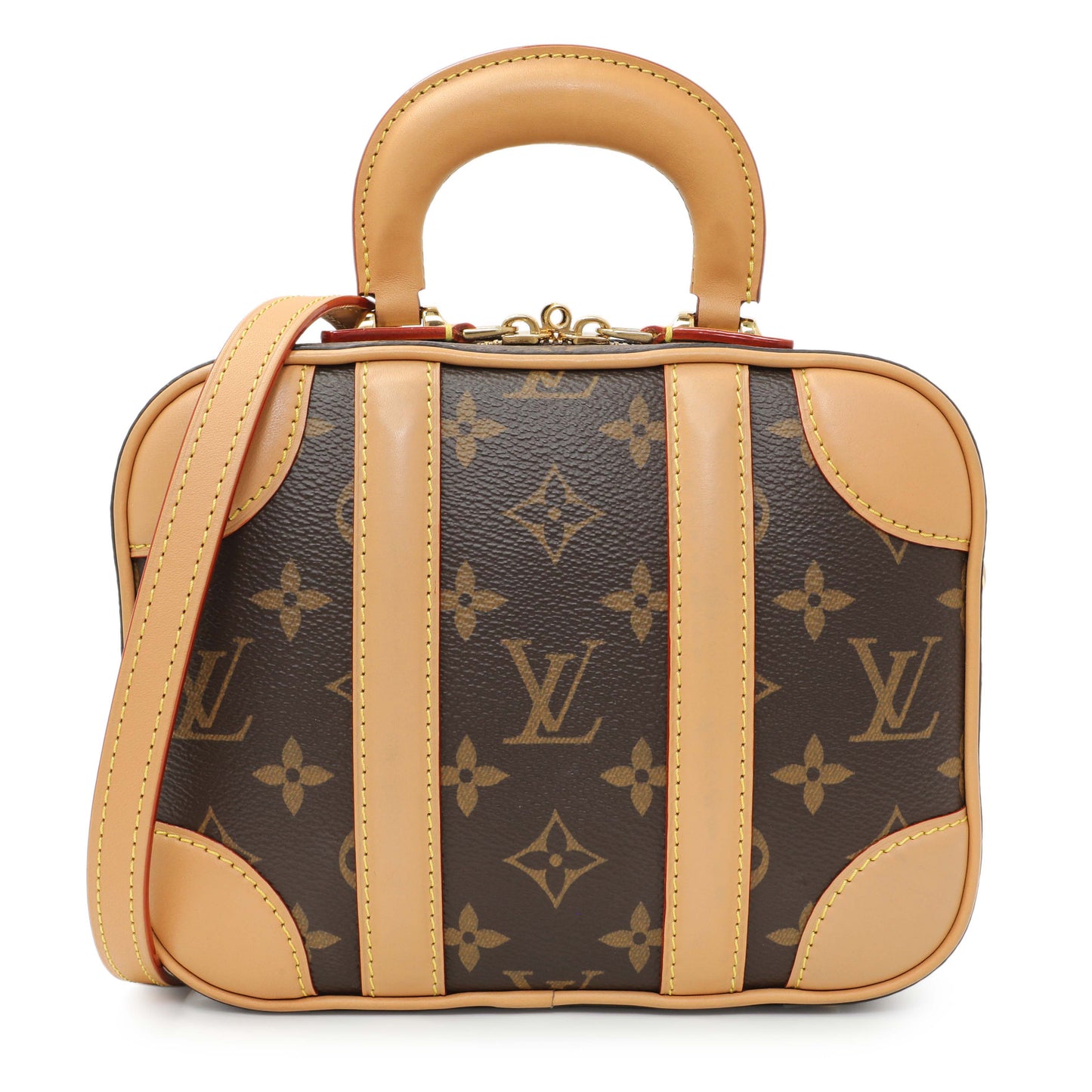 Exclusive Louis Vuitton Monogram Valisette BB — Front View