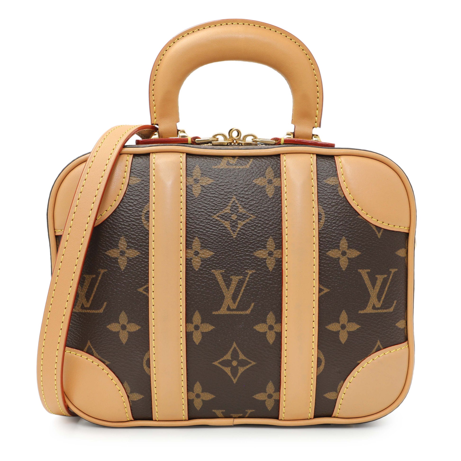 Exclusive Louis Vuitton Monogram Valisette BB — Front View