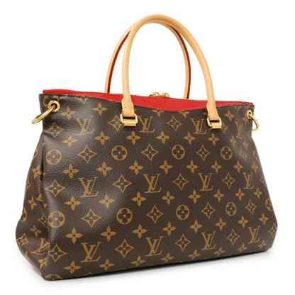 Exclusive Louis Vuitton Cherry Monogram Pallas — Side View