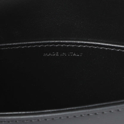 Exclusive Celine Black Shiny Calfskin Nano Triomphe Besace — Alternate View 7