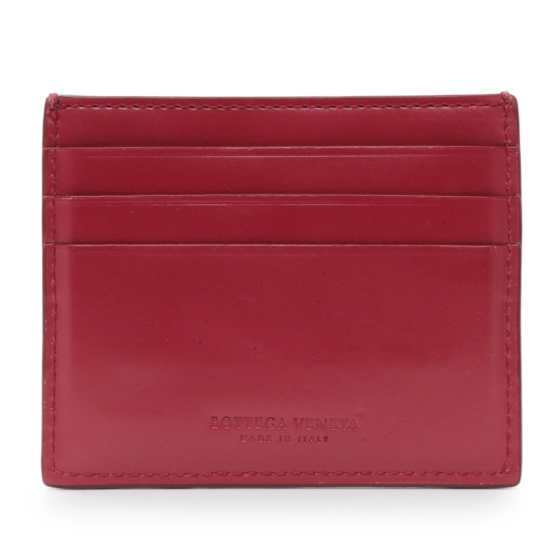 Exclusive Bottega Veneta Smooth Calfskin Cardholder — Side View