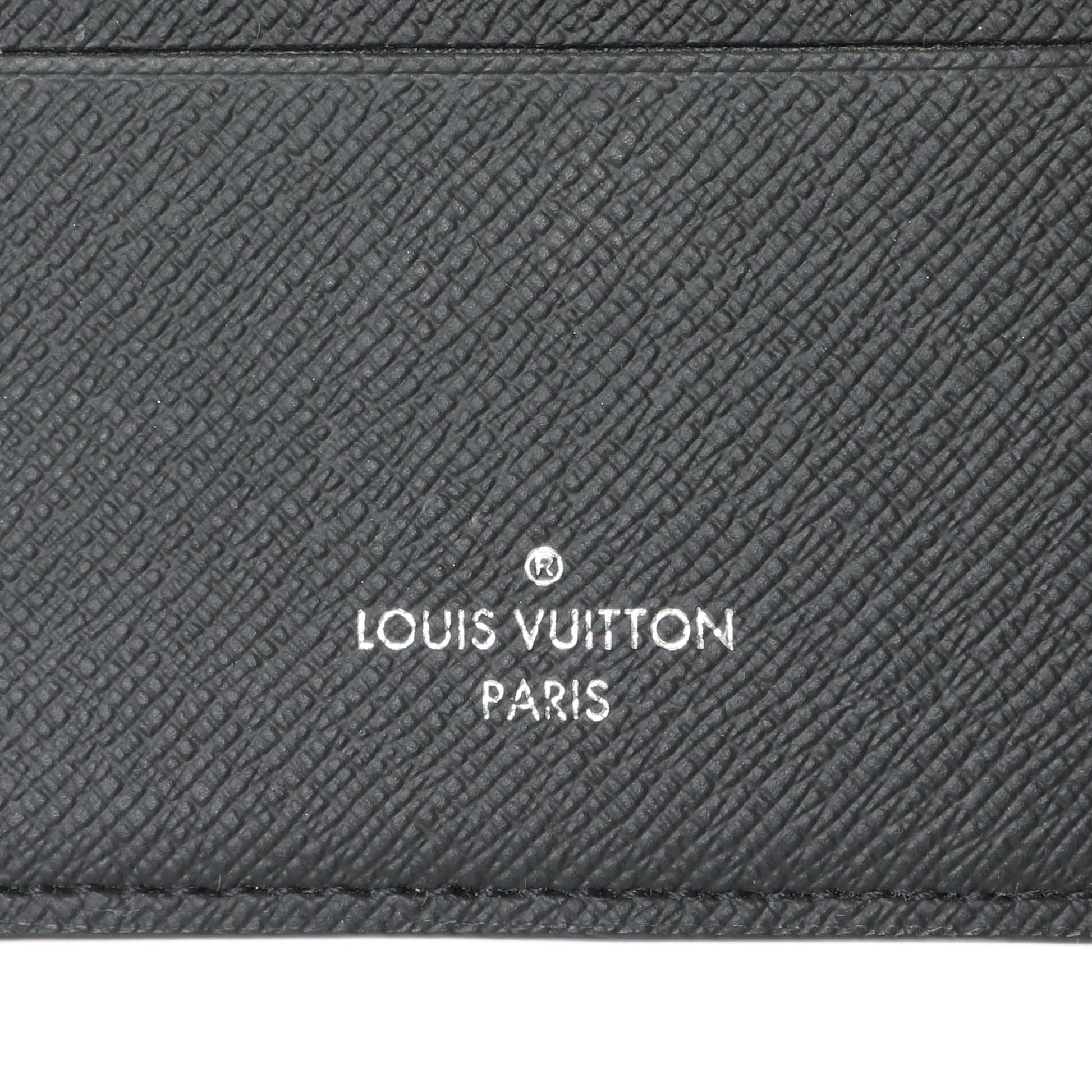Exclusive Louis Vuitton Monogram Eclipse Multiple Wallet — Detail View
