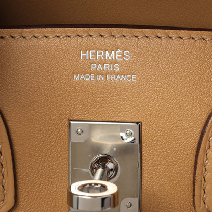 Exclusive Hermes Biscuit Swift In And Out Birkin 25 — Alternate View 9