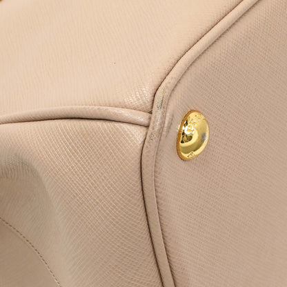 Exclusive Prada Cammeo Saffiano Medium Galleria Double Zip Tote — Top View