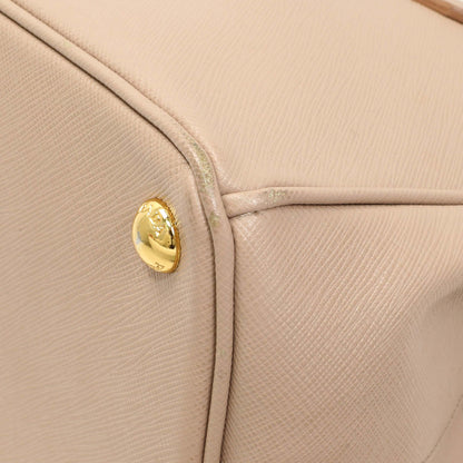 Exclusive Prada Cammeo Saffiano Medium Galleria Double Zip Tote — Detail View