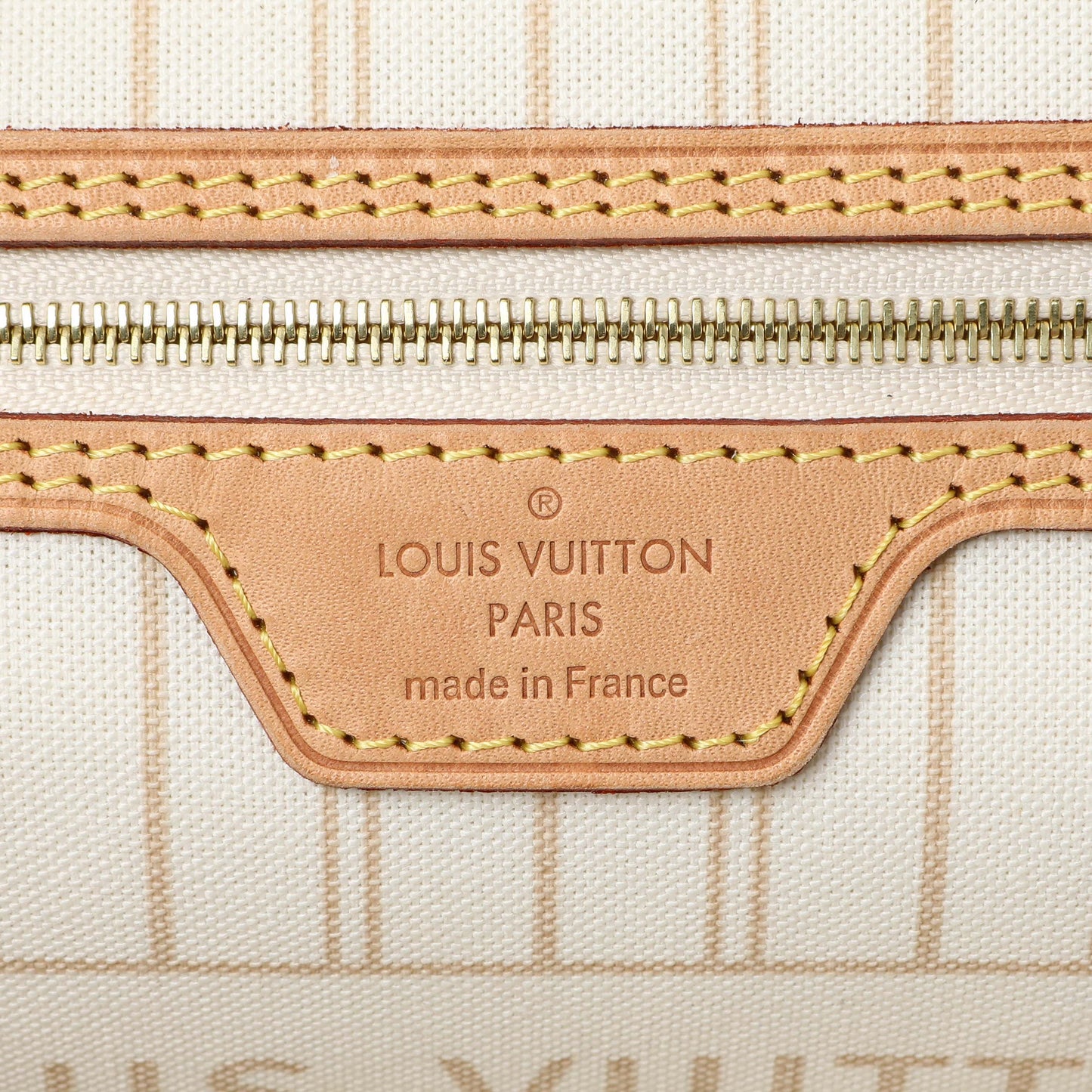 Exclusive Louis Vuitton Damier Azur Neverfull MM — Alternate View 9
