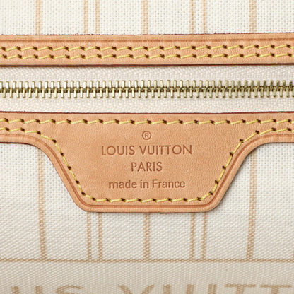 Exclusive Louis Vuitton Damier Azur Neverfull MM — Alternate View 9