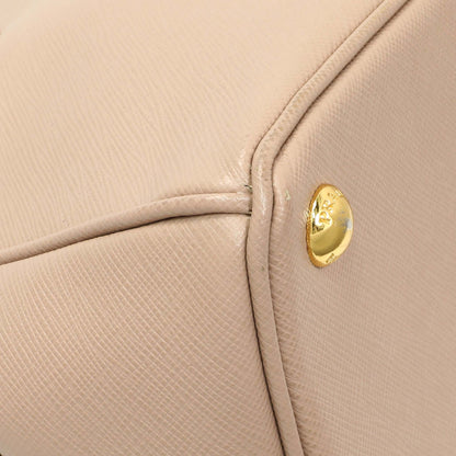 Exclusive Prada Cammeo Saffiano Medium Galleria Double Zip Tote — Lifestyle View