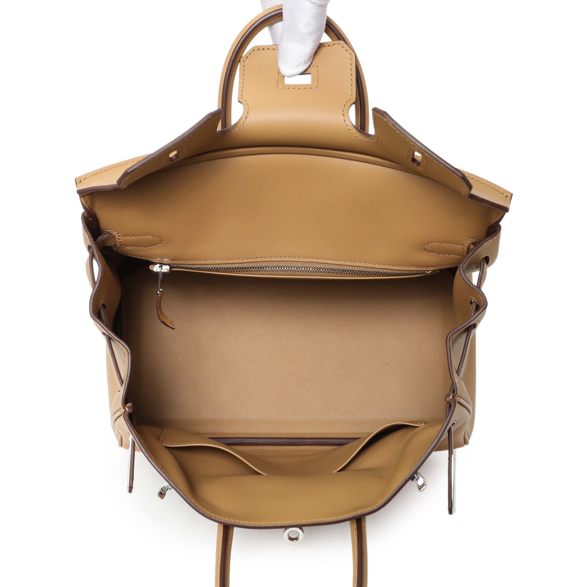 Exclusive Hermes Biscuit Swift In And Out Birkin 25 — Alternate View 8