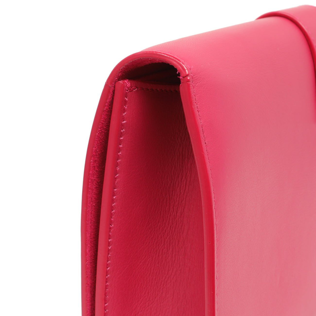 Exclusive Saint Laurent Pink Calfskin Y Ligne Clutch — Alternate View 13