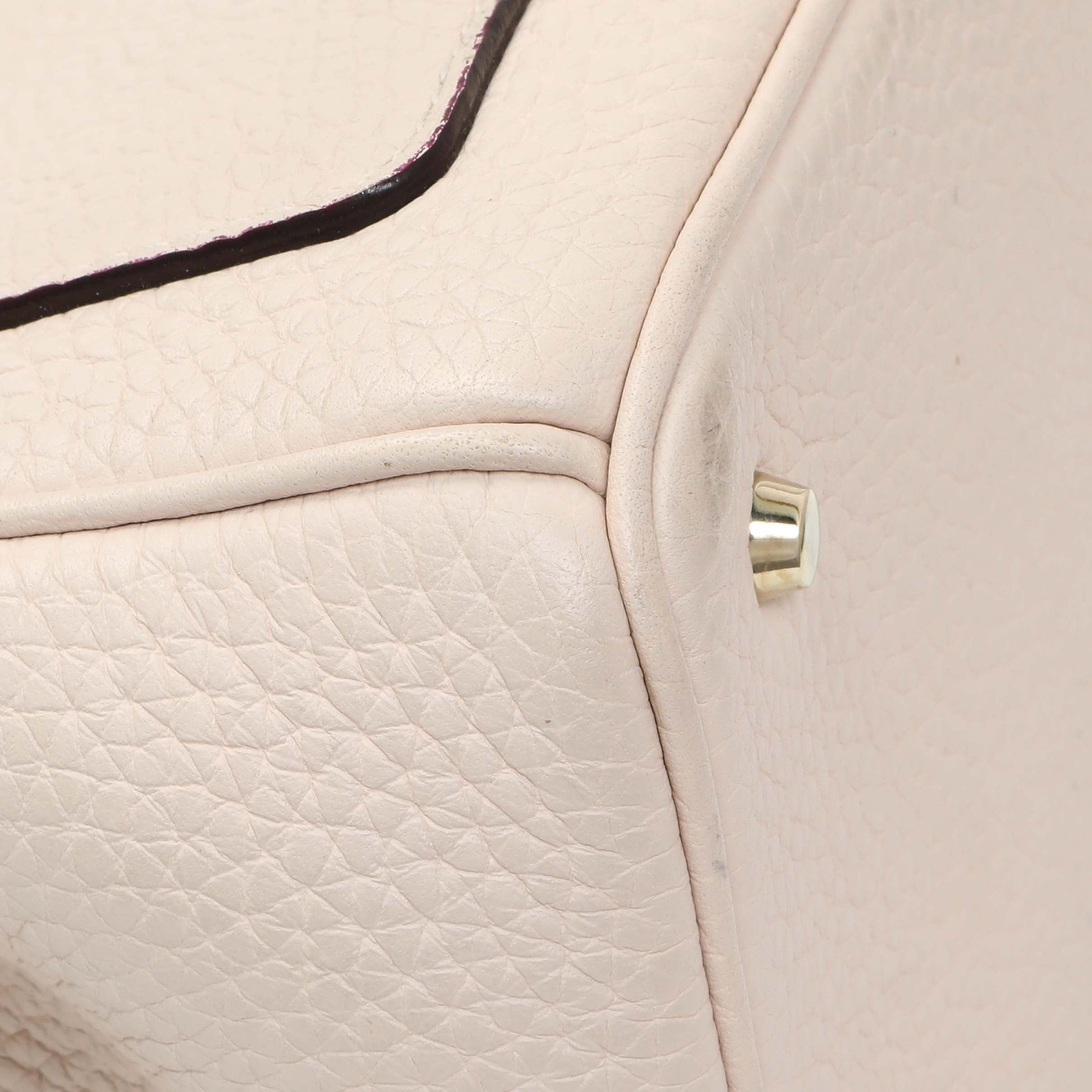 Exclusive Christian Dior Light Pink Bullcalf Mini Be Dior Flap — Lifestyle View